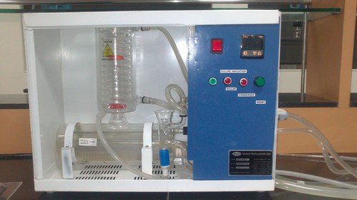 LI-DISG(S)-200 CABINET TYPE DISTILLATION APPARATUS ALL GLASS-SINGLE STAGE